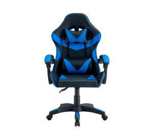 Silla gamer ajustable Tokio negro/azul