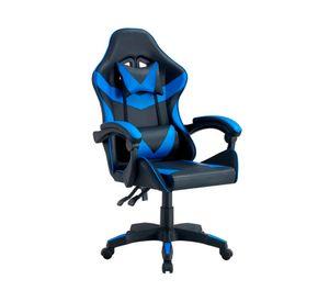 Silla gamer ajustable Tokio negro/azul