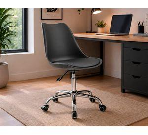 Silla de oficina ergonómica Shanghai negro