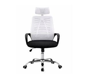 Silla ejecutiva ergonómica Madrid negro/blanco
