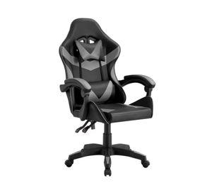 Silla gamer ajustable Tokio negro/gris