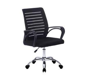 Silla de oficina ergonómica Budapest negro