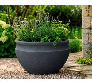 Maceta JVAQ56PA pizarra 45 cm