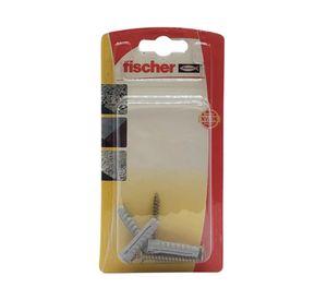 Tarugo + tornillo SX nylon- acero 6 mm 4 un.