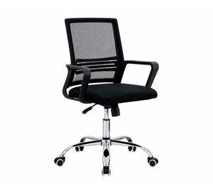 Silla oficina ergonómica Santiago negro
