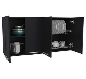 Mueble superior cocina Bazagli wengue 60x120x33.5 cm