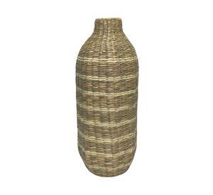 Florero botella fibra natural Earth 42 cm