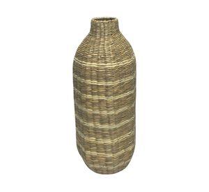 Florero botella fibra natural Earth 42 cm
