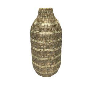 Florero botella fibra natural Earth 36 cm