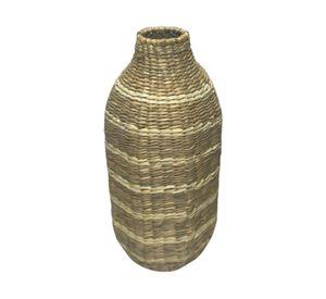 Florero botella fibra natural Earth 36 cm