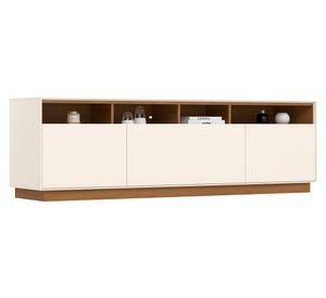 Rack TV 70" Almendro off white