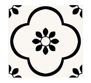 Porcelanato Dolcevita Flower 20x20 cm 1 m2