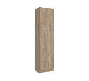 Estante Home E5 macadamia/blanco 180.6x45x31.4x31.4 cm