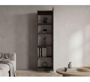 Estante Home E5 milan/blanco 180.6x45x31.4x31.4 cm