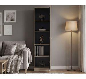 Estante Home E5 cartagena/wengue 180.6x45x31.4x31.4 cm