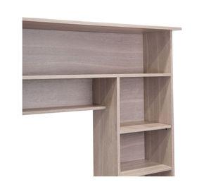 Escritorio 1 cajón 180 ceniza 180.7x110x58.3x58.3 cm
