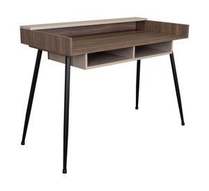 Escritorio Marlow coñac/taupe 82.6x116.6x55x55 cm