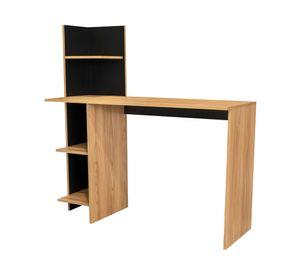 Escritorio Vilna fresno/wengue 120.6x120x45x45 cm