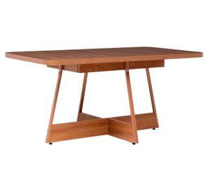 Mesa comedor Rio canela 76.5x160x90 cm