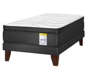 Cama europea 1 plaza Hibrido Premium