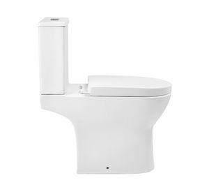 WC two piece piso 21 cm Acros Plus blanco
