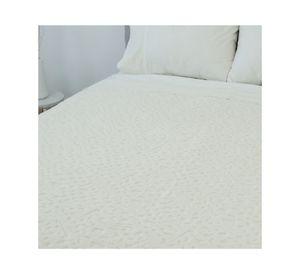 Frazada chiporro Jacquard 2 plazas crudo