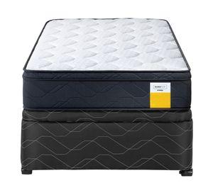 Cama baúl Eurotop 1 plaza 90x190 cm