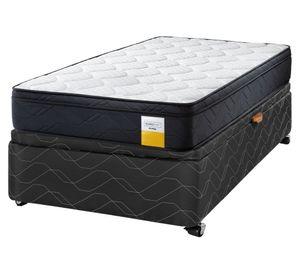 Cama baúl Eurotop 1 plaza 90x190 cm