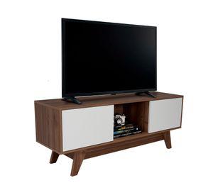Rack TV 55" Romero gales/blanco
