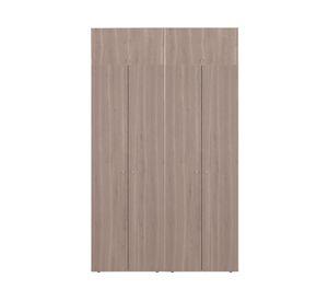 Clóset + módulo superior 6 puertas Dreams bardolino 200x120x40.2 cm