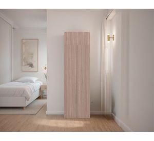Clóset + módulo superior 3 puertas Dreams bardolino 200x60x40.2 cm