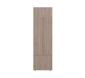 Clóset + módulo superior 4 puertas Dreams bardolino 200x60x40.2 cm