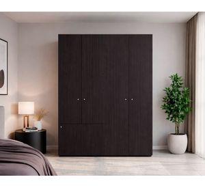 Clóset 5 puertas Dreams wengué 170x120x40.2 cm