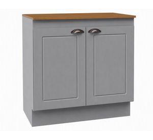 Mueble base de cocina Americana vita 2P gris nature