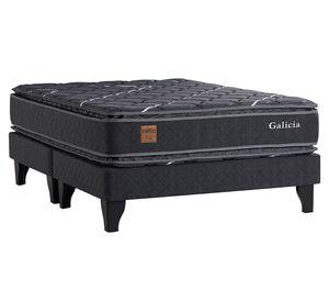 Cama europea Galicia 2 plazas base dividida 200 cm