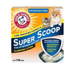 Arena gato libre de fragancia 6.35 kg