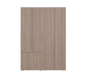 Clóset 5 puertas con colgador Dreams bardolino 170x120x40.2 cm