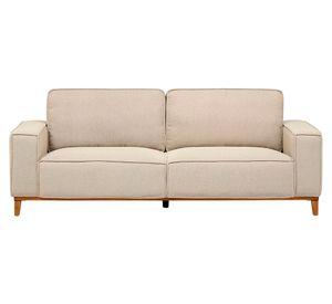 Sofá 3.5 cuerpos Mombasa 180° poliéster beige