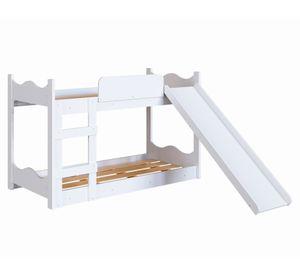 Camarote infantil resbalín Montessori blanco