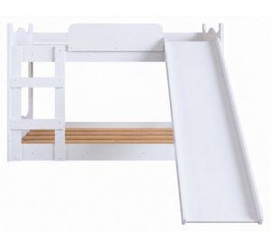 Camarote infantil resbalín Montessori blanco