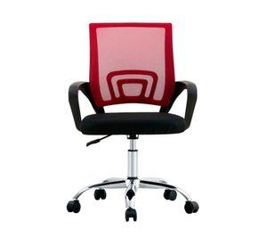 Combo oficina New York escritorio cartagena + silla rojo