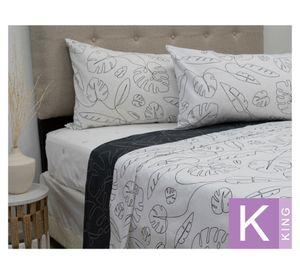 Juego de sábanas king 144 hilos Premium Composem swiss