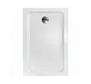 Receptáculo ducha rectangular blanco 100x70x14 cm