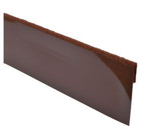 Burlete adhesivo puertas marrón 5.2 cm x 1 m