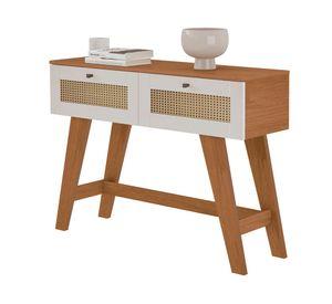Aparador Trama cerezo/off white 80x110x33 cm