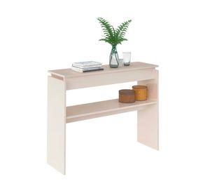 Arrimo aparador rectangular Creta 78.5x100x30 cm off white
