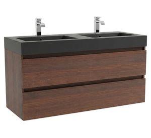 Mueble vanitorio doble 120x46x60cm Fer