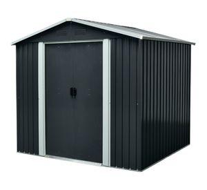 Bodega de jardín SD-YX68 4 m2 gris 190x236x174 cm