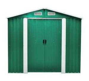 Bodega de jardín SD-608 4 m2 verde claro 206x236x174 cm