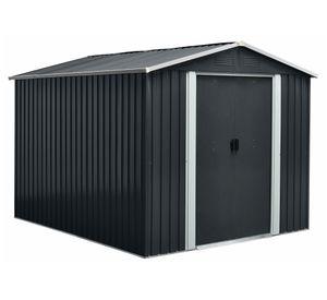 Bodega de jardín SD-YX108 7 m2 gris 190x236x303 cm